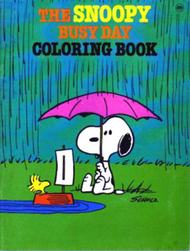 Peanuts Busy Day Coloring Book