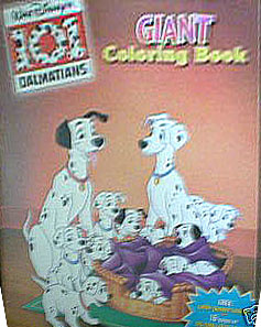 101 Dalmatians Giant Coloring Book