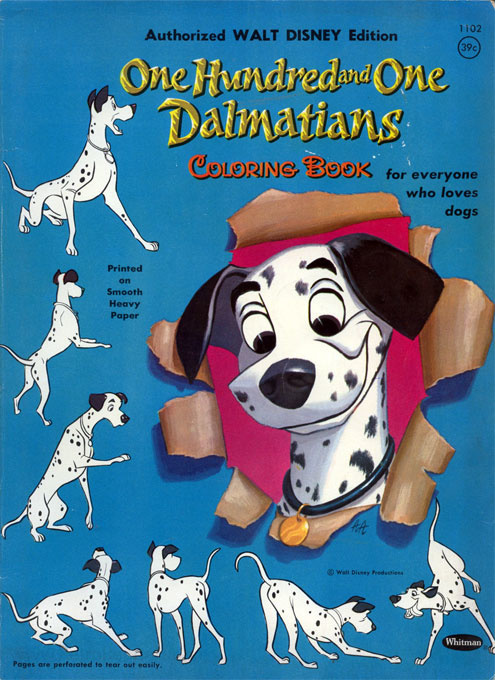 101 Dalmatians Coloring Book