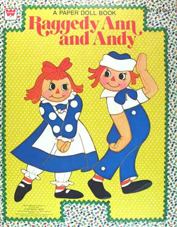 Raggedy Ann & Andy Paper Dolls