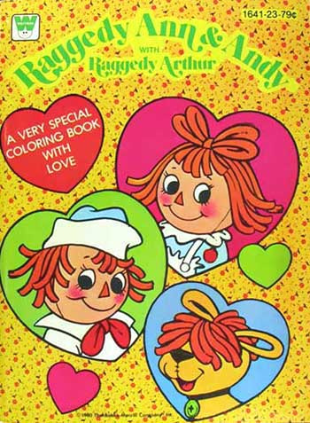 Raggedy Ann & Andy Coloring Book
