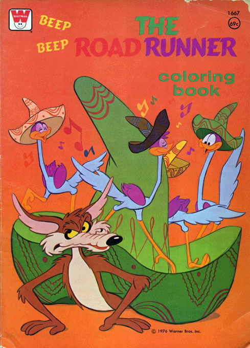 Road Runner Coloring Book
