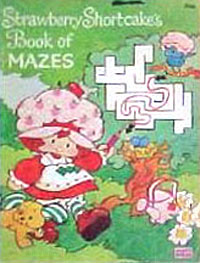 Strawberry Shortcake (1st Gen) Book of Mazes