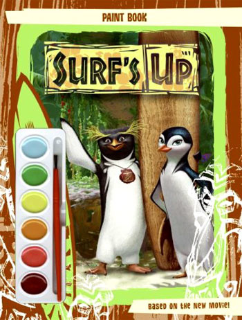 Surf's Up Paint Book