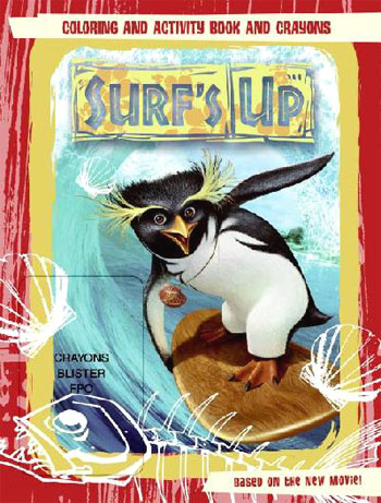 Surf's Up Coloring Book