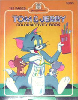 Tom & Jerry Coloring and Activity Book