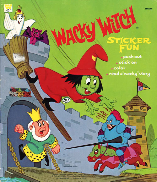 Wacky Witch Sticker Fun