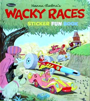 Wacky Races Sticker Fun