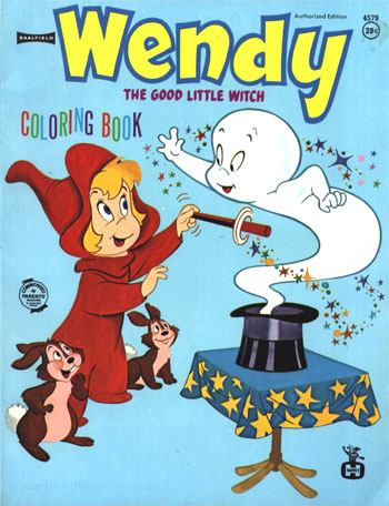 Casper & Friends Wendy Coloring Book