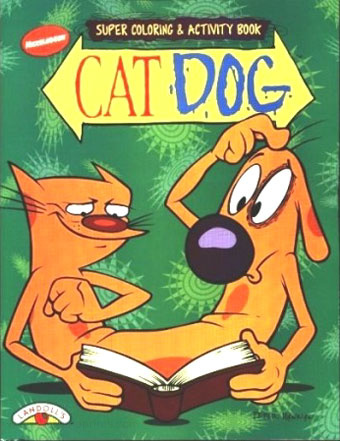Catdog Coloring and Activity Book