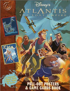 Atlantis: The Lost Empire Pull-Out Posters and Game Cards