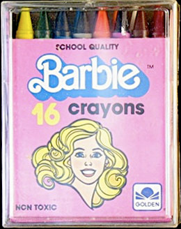 Barbie Crayons