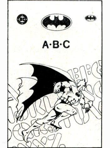 Batman ABC Coloring Book