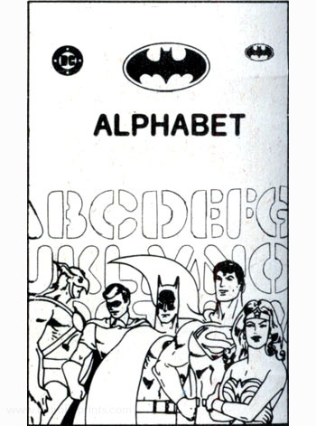 Batman Alphabet