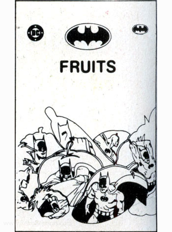 Batman Fruits