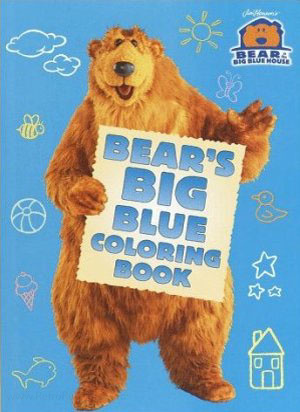 Bear in the Big Blue House Coloring Book