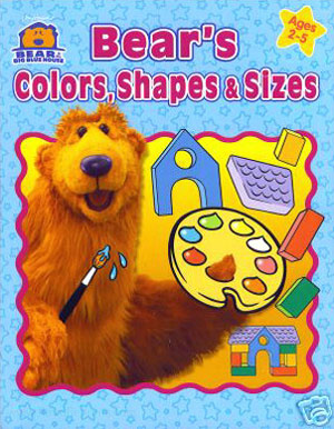 Bear in the Big Blue House Colors, Shapes & Sizes