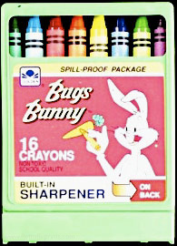 Bugs Bunny Crayons