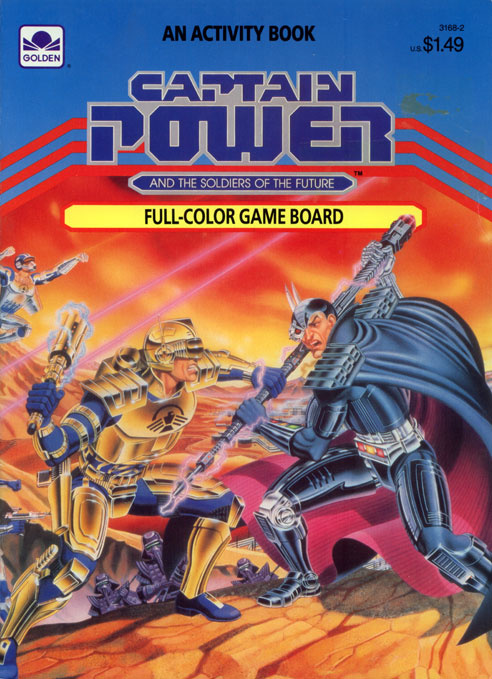 Captain Power and the Soldiers of the Future Activity Book