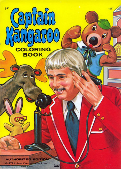 Captain Kangaroo Coloring Book