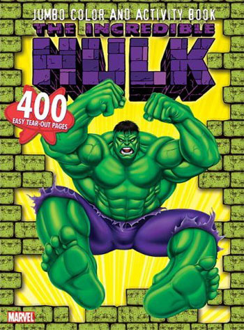 Incredible Hulk, The Coloring and Activity Book