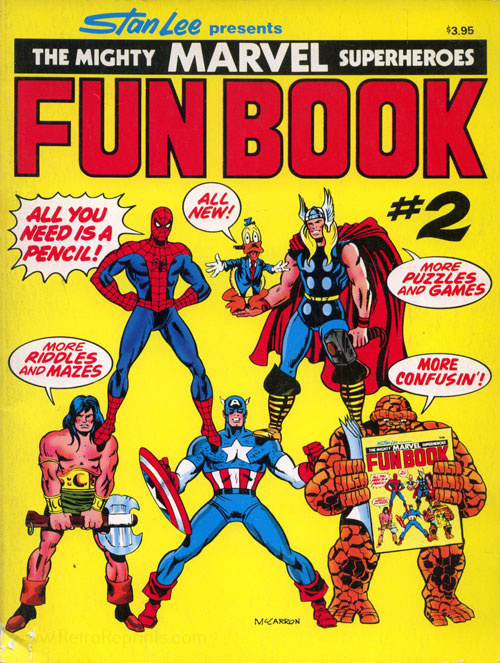 Marvel Super Heroes Fun Book #2