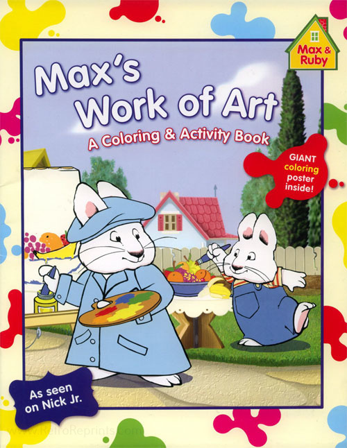 Max & Ruby Coloring and Activity Book