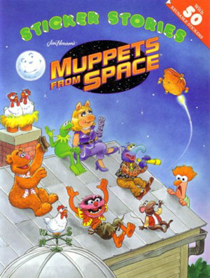 Muppets from Space Sticker Book