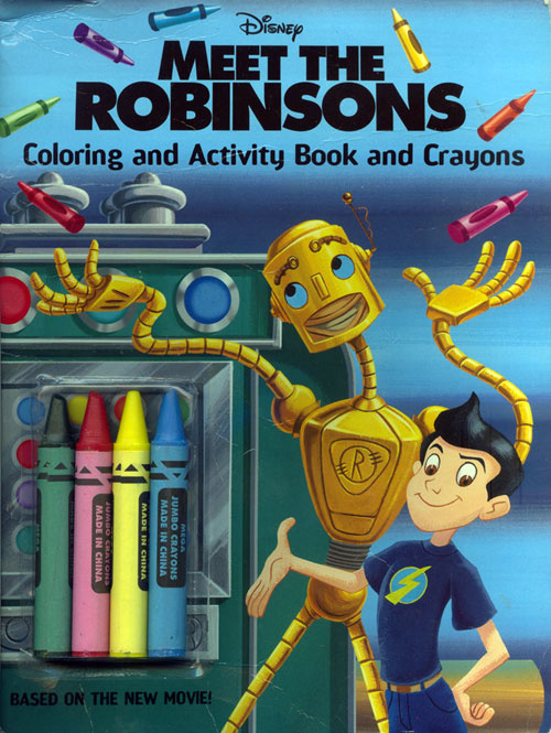 Meet the Robinsons Coloring and Activity Book