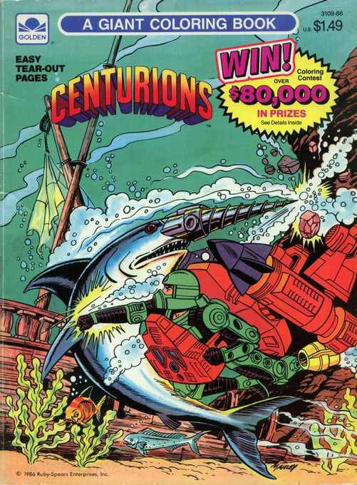 Centurions Coloring Book