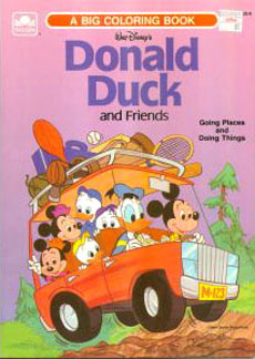 Donald Duck Going Places and Doing Things