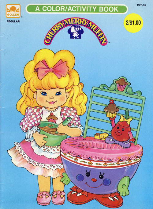 Cherry Merry Muffin Coloring Book