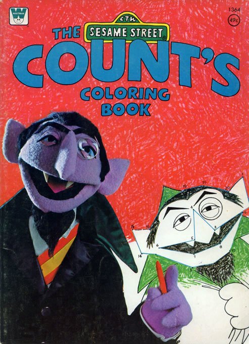 Sesame Street The Count's Coloring Book