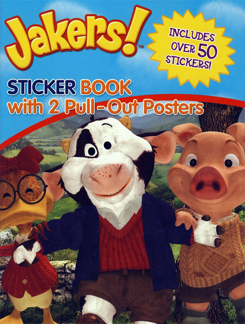 Jakers! Adventures of Piggley Winks, The Sticker Book