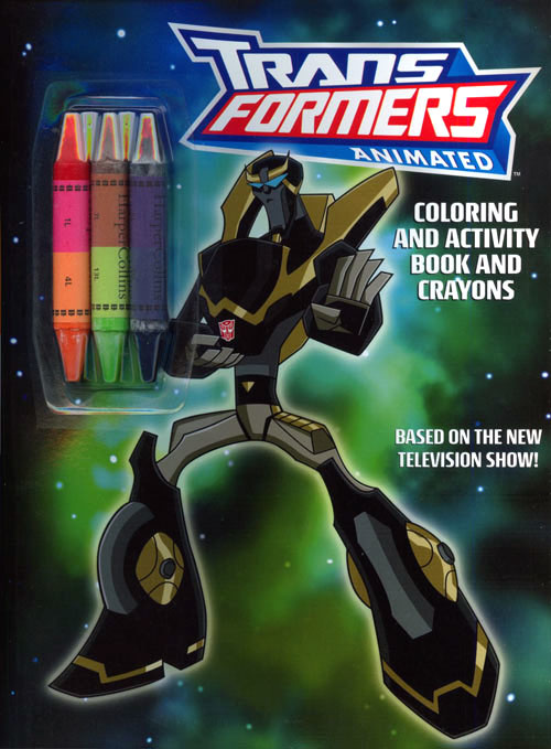 Transformers Animated Coloring and Activity Book