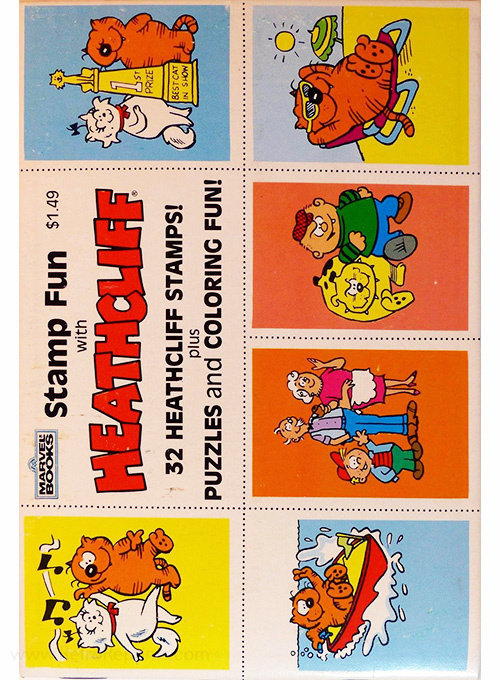 Heathcliff Stamp Fun with Heathcliff