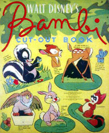 Bambi, Disney's Cut-Out Book