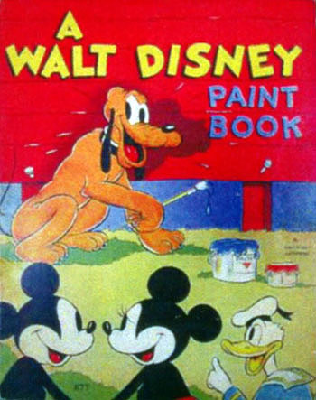 Disney Paint Book