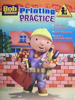 Bob the Builder Printing Practice