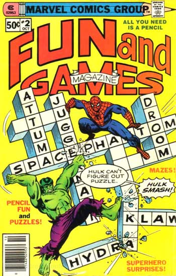 Marvel Super Heroes Fun and Games #2