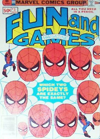 Marvel Super Heroes Fun and Games #3