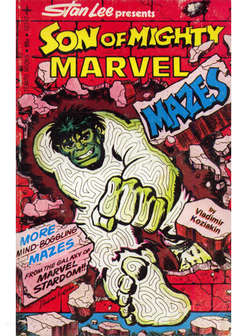 Marvel Super Heroes Son of Mighty Marvel Mazes