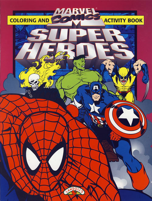 Marvel Super Heroes Coloring and Activity Book