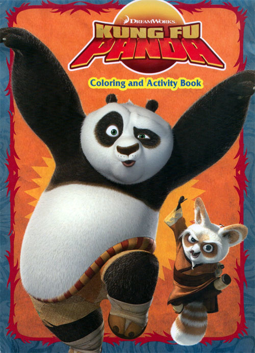Kung Fu Panda Coloring and Activity Book