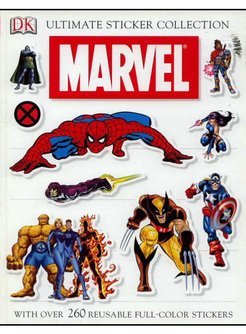Marvel Super Heroes Sticker Book