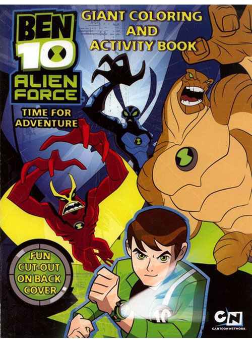 Ben 10: Alien Force Coloring and Activity Book