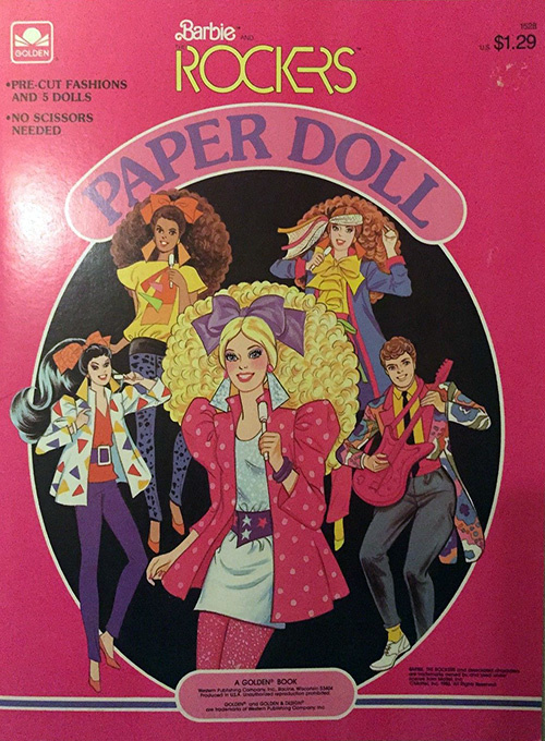 Barbie & the Rockers Paper Doll
