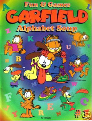 Garfield Alphabet Soup