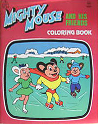 Mighty Mouse Coloring Book
