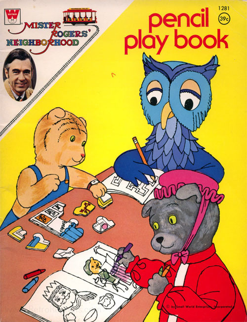 Mister Rogers' Neighborhood Pencil Play Book